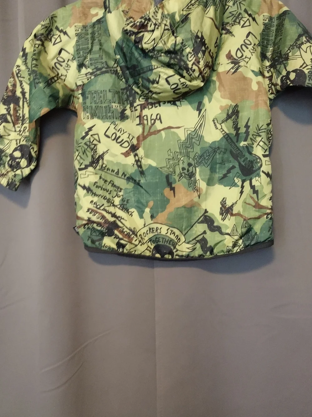 babyGap Camouflage Rocker Print Jacket